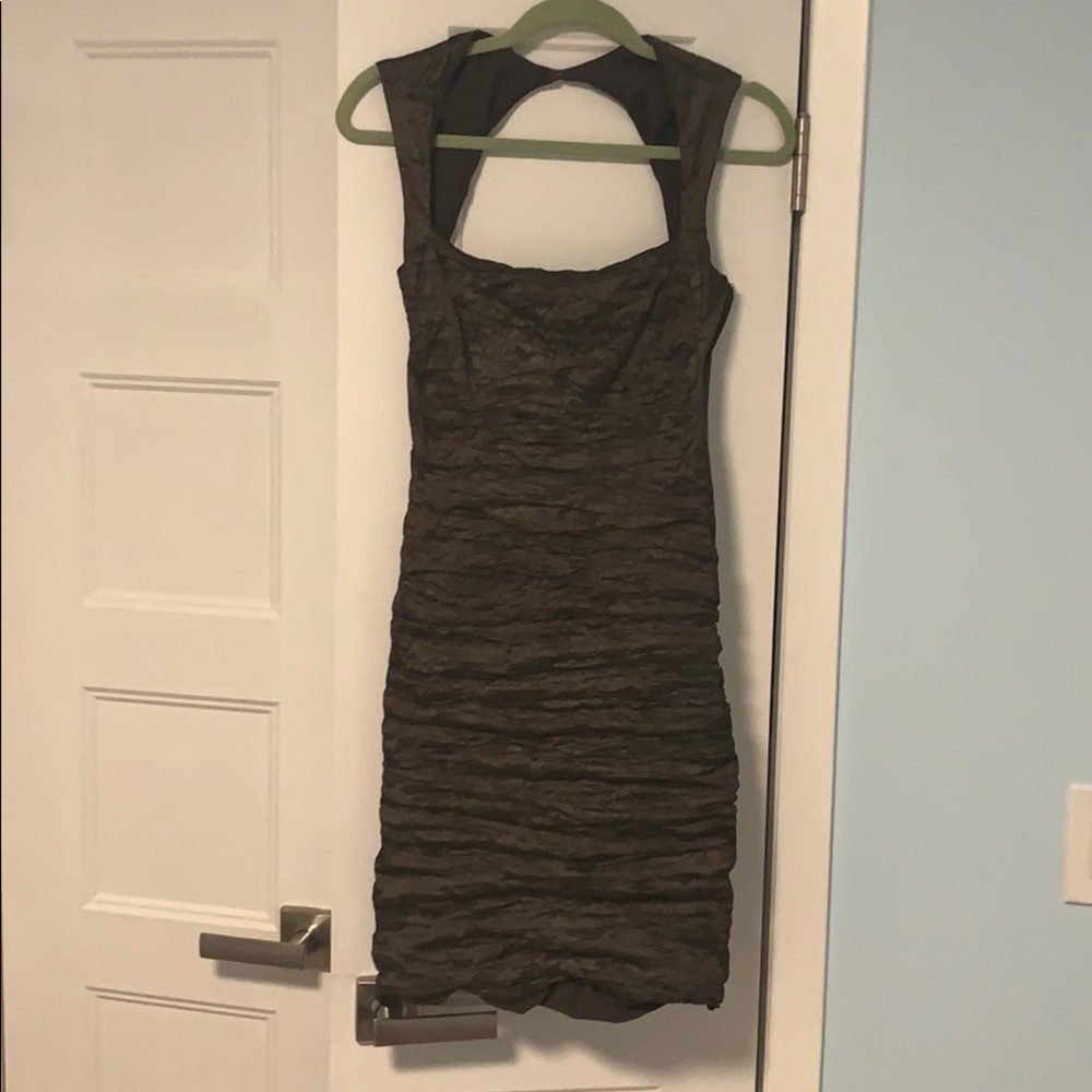 Nicolle Miller Bronze Dress